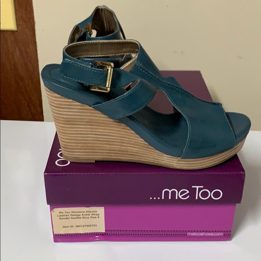 Me Too wedge sandals!